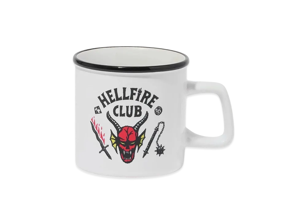 Netflix Stranger Things x V.A. HELLFIRE CLUB MUG "Black"