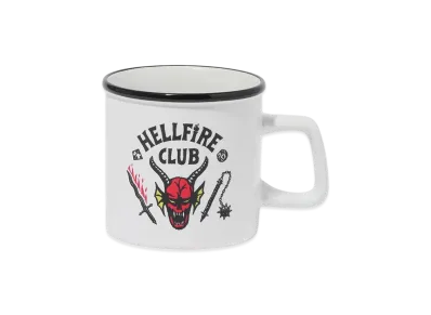 Netflix Stranger Things x V.A. HELLFIRE CLUB MUG "Black"