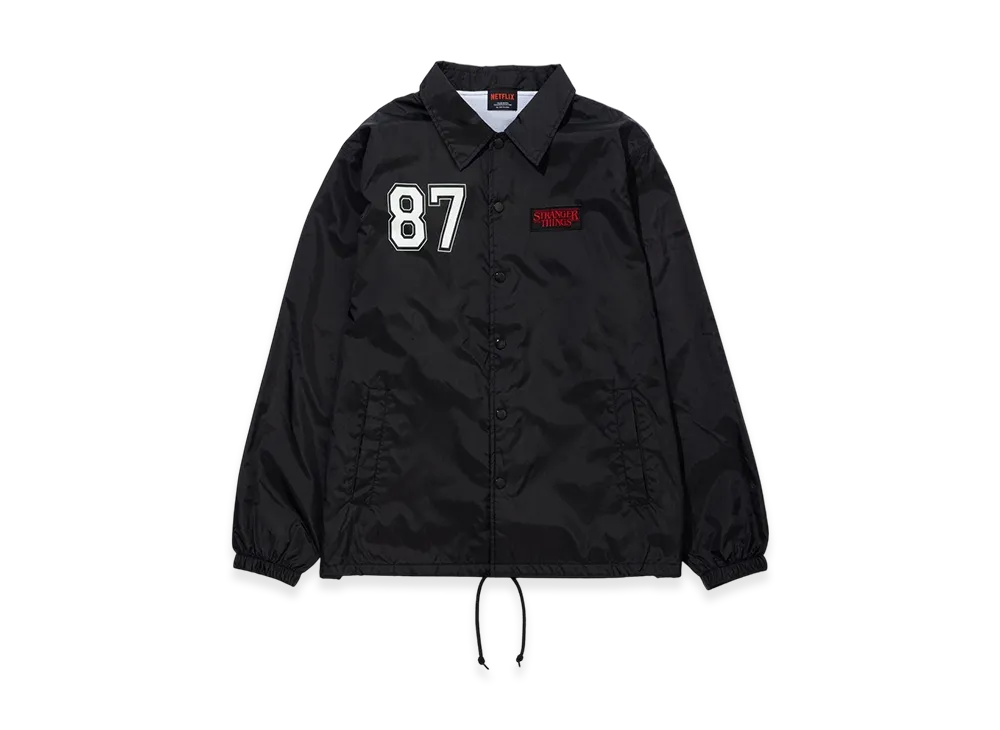 Netflix Stranger Things x V.A. Coach Jacket "Black"