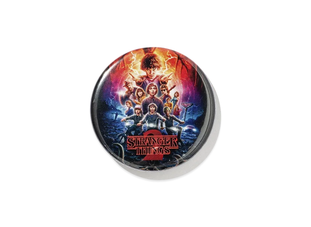 Netflix Stranger Things x V.A. Can Badge 44mm "Orange"