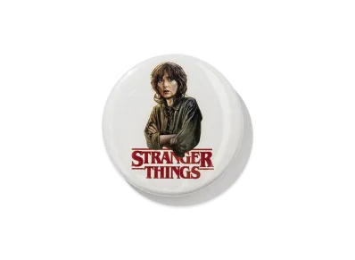 Netflix Stranger Things x V.A. Can Badge 38mm "Navy"