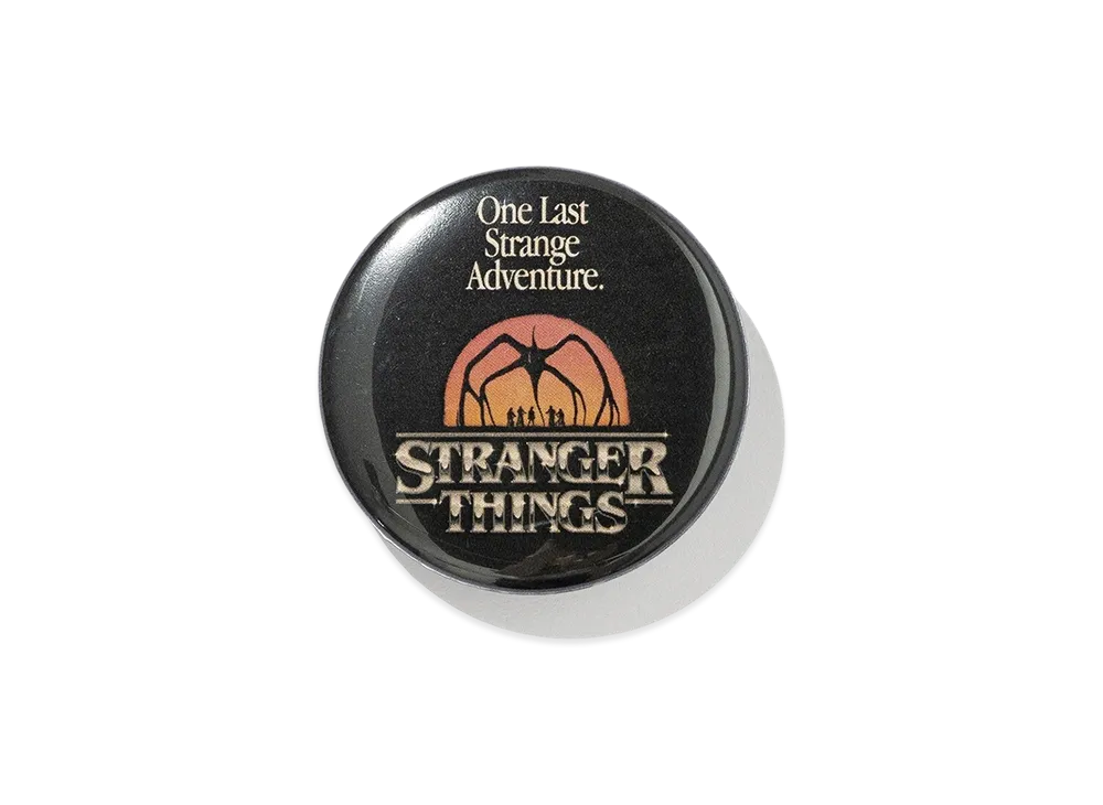Netflix Stranger Things x V.A. Can Badge 38mm "Orange"