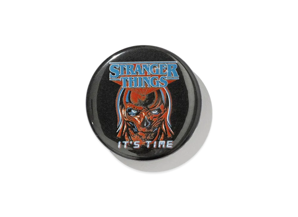 Netflix Stranger Things x V.A. Can Badge 38mm "Black"