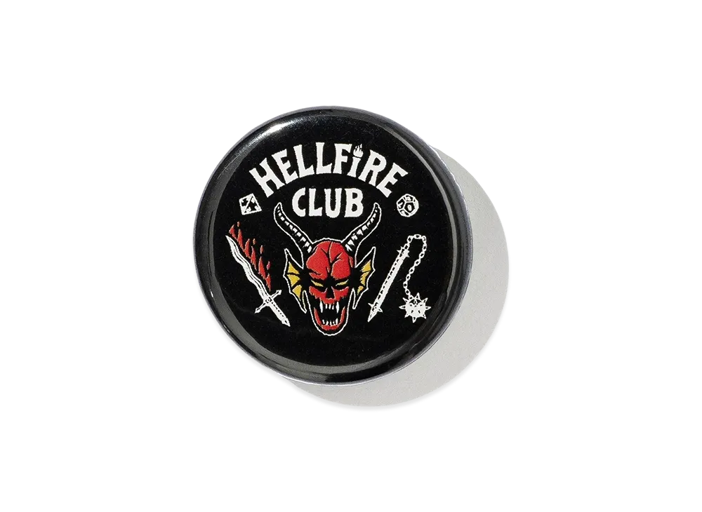 Netflix Stranger Things x V.A. Can Badge 32mm "Black"