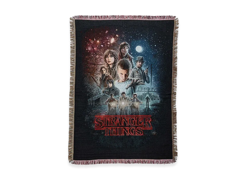 Netflix Stranger Things x V.A. Blanket "Black"