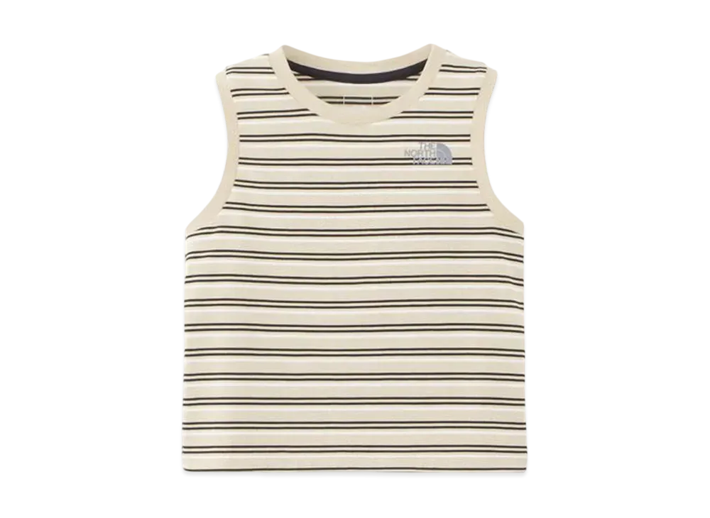 The North Face Kids Girls Border Tank "Gravel"
