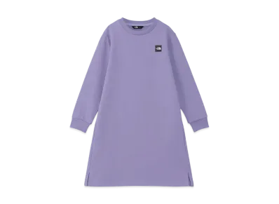 The North Face Kids Girls Small Box Logo One Piece "Purple Fog"