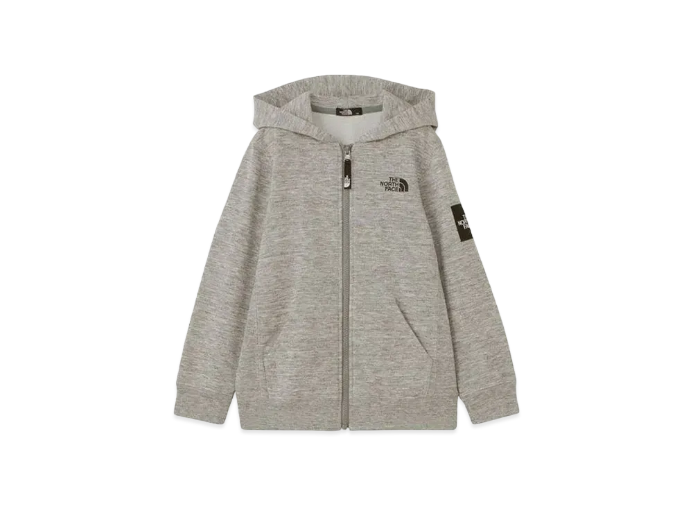 The North Face Square Logo Full Zip "Mix Gray"