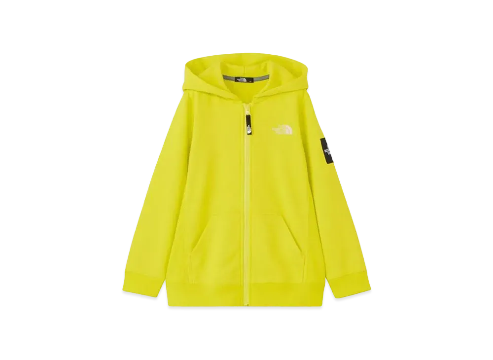 The North Face Square Logo Full Zip "Sulfur Spring Green"