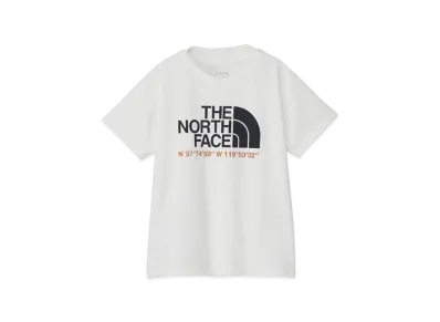 The North Face Kids Short Sleeve Sunshade Tee "White Dunes"