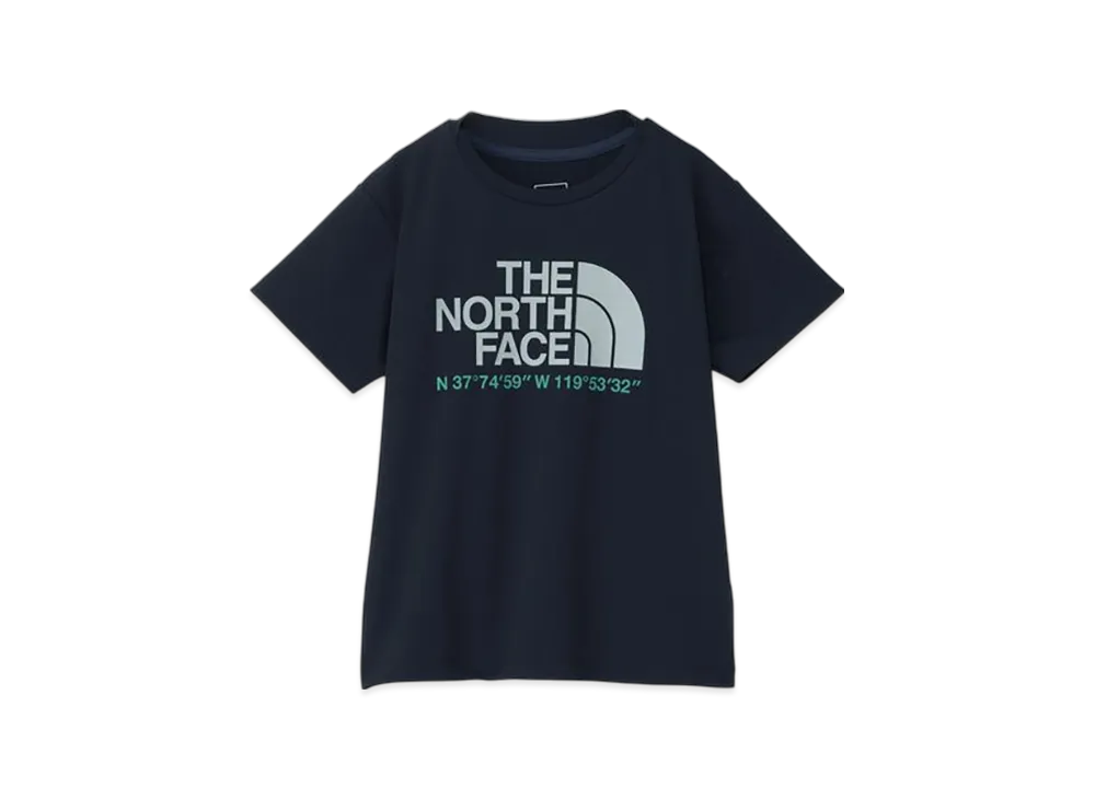 The North Face Kids Short Sleeve Sunshade Tee "Urban Navy"