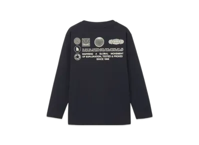 The North Face Kids Long Sleeve Sunshade Tee "Black"