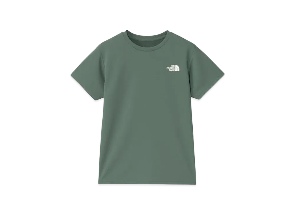 The North Face Kids Short Sleeve TNF B Free Tee "Duck Green"