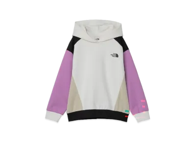 The North Face Motion Smoothy Wide Hoodie Kids "White Dune"