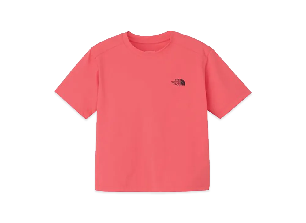 The North Face Kids Short Sleeve Active Water Graphic Tee "Deep Sea Coral"
