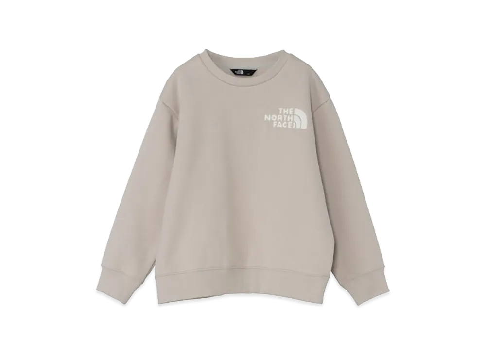 The North Face Kids Frontview Crew "Fossil Ivory"
