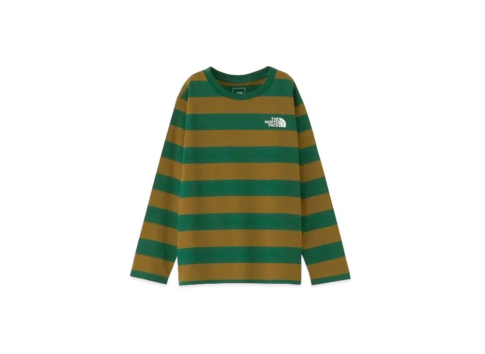 The North Face L/S Field Border Tee "Utility Brown"