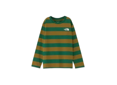 The North Face L/S Field Border Tee "Utility Brown"