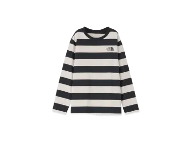 The North Face L/S Field Border Tee "Off White"