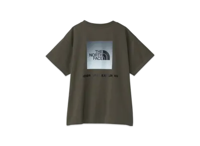 The North Face Kids Short Sleeve Back Gradient Logo Tee "New Taupe"
