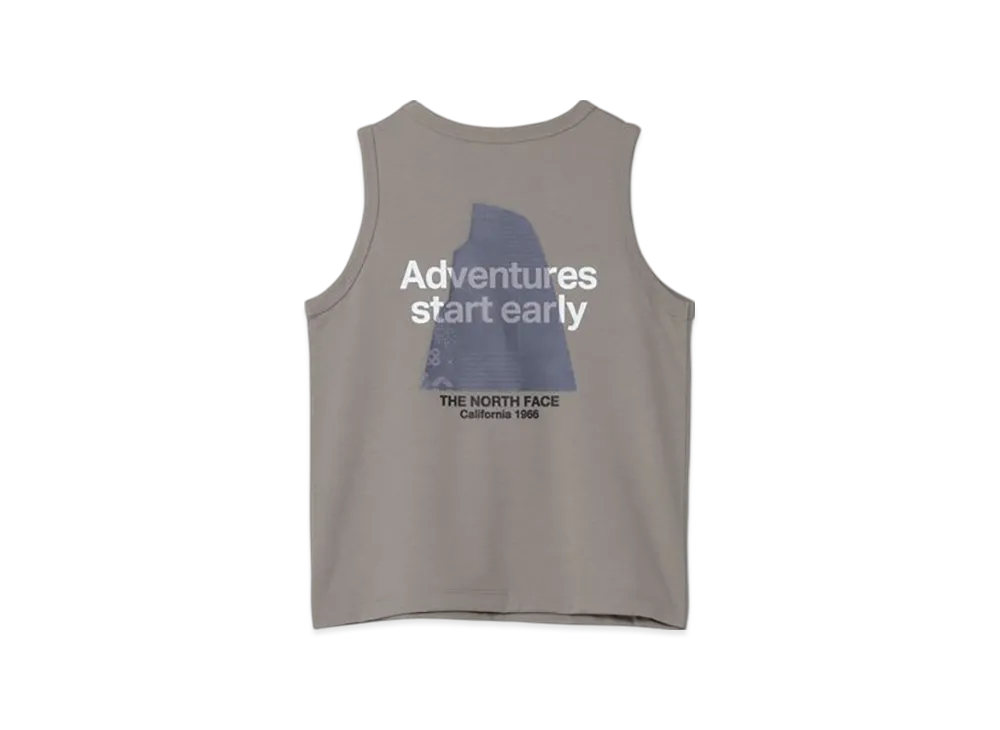 The North Face Kids Graphic Logo Tank "Cavan Gray"