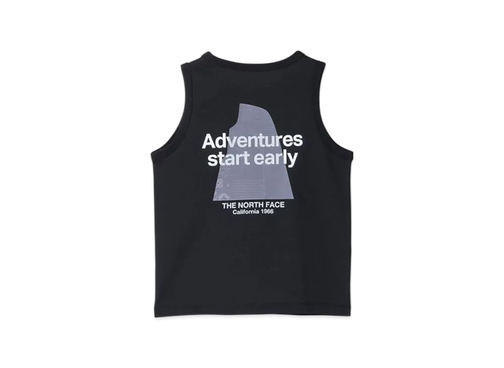 The North Face Kids Graphic Logo Tank "Black"