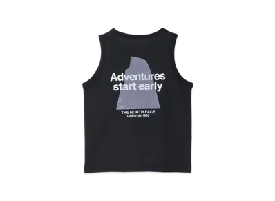 The North Face Kids Graphic Logo Tank "Black"
