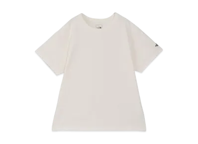 The North Face Kids Short Sleeve City Chic Relaxed Tee "Off White"