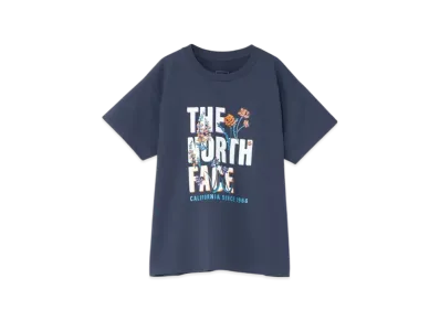 The North Face Kids Short Sleeve Flower Graphic Tee "Urban Navy"