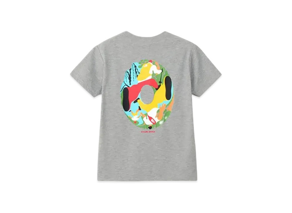 The North Face Kids Short Sleeve ES Circulation Tee "Mix Gray"
