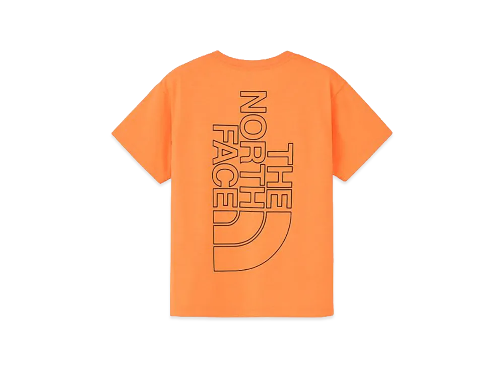 The North Face Short Sleeve Big Root Tee Kids "Orange Pop"