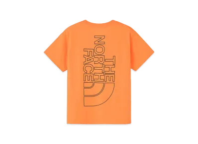 The North Face Short Sleeve Big Root Tee Kids "Orange Pop"