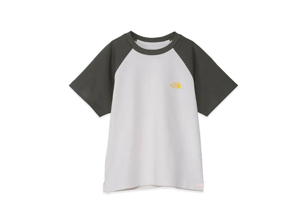 The North Face Short Sleeve Bound Neck Tee Kids "Thyme Green"