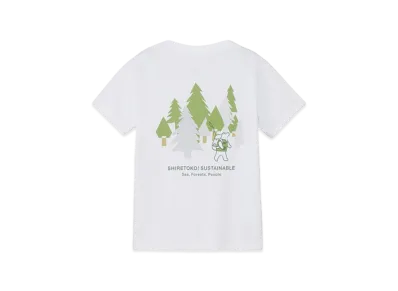 The North Face Short Sleeve Shiretoko Toko Tee Kids "White"