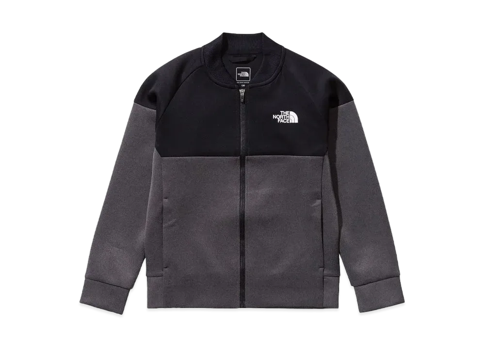 The North Face Mountain Track Jacket Kids "Mix Charcoal"