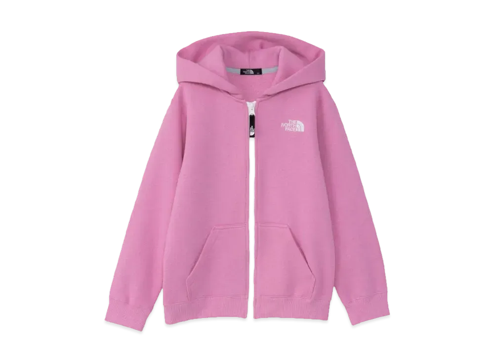The North Face Rearview FullZip Hoodie Kids "Orchid Pink"