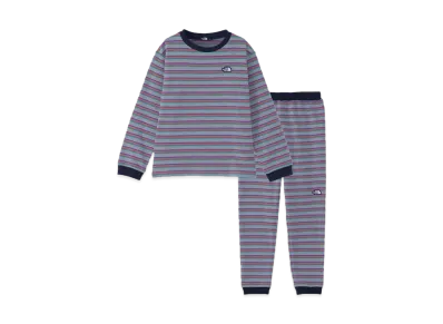 The North Face Border Tent Crew & Pant Kids "Mixed Gray"