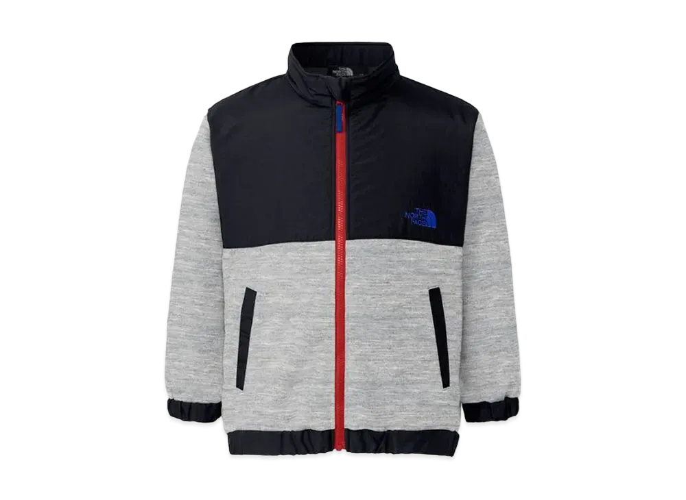 The North Face Toddler Denali Sweat Jacket (Kids) "Mix Gray"