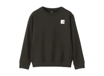 The North Face Small Box Logo Crew (Kids) "Black"