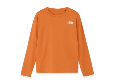 The North Face L/S FlashDry 3D Crew Kids "Yam Orange"