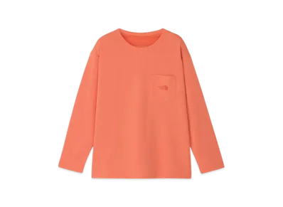 The North Face Kids Long Sleeve Heat Protection Tee "Living Coral"