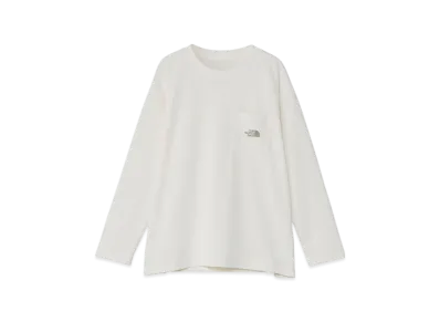 The North Face Kids Long Sleeve Heat Protection Tee "White Dunes"