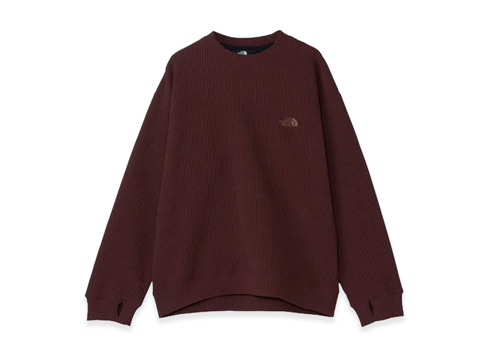 The North Face Kids Waffle Crew "Sequoia Red"