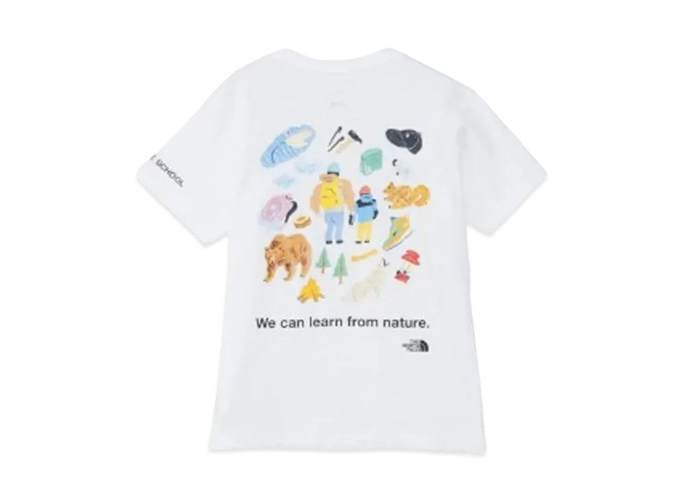 The North Face Kns S/S Tee Kids "White"