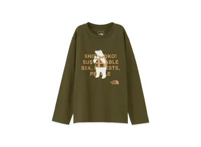 The North Face L/S Shiretoko Toko Tee "New Taupe"