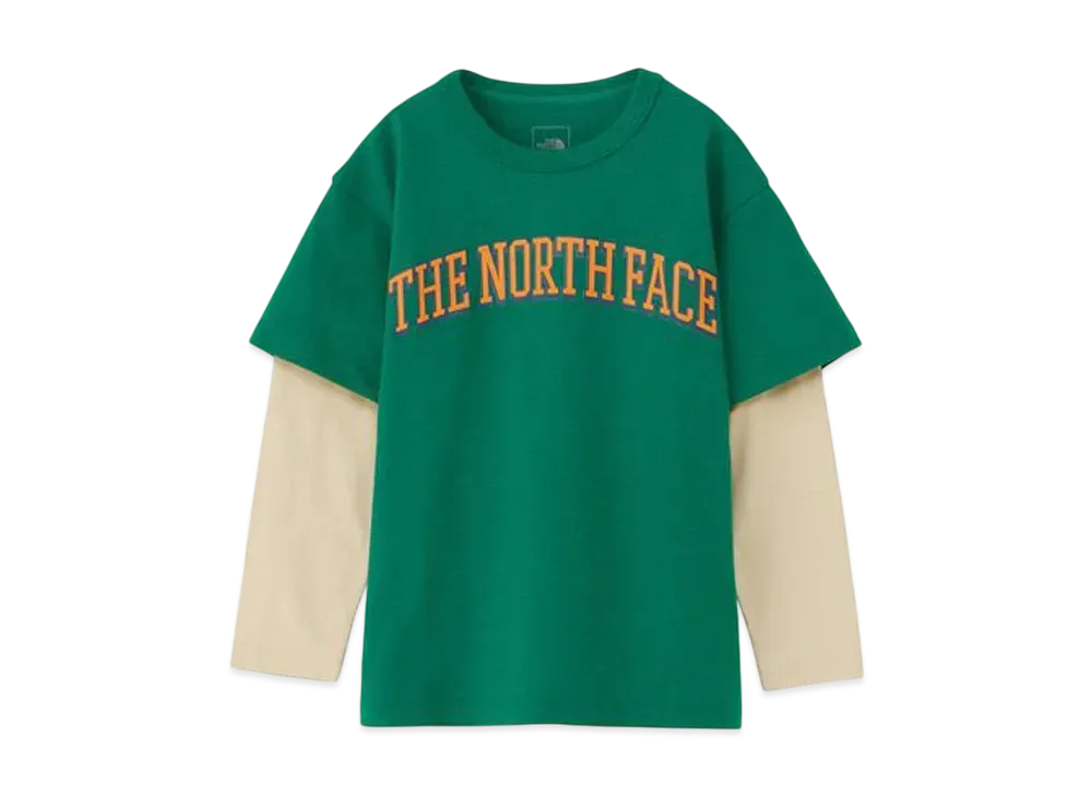 The North Face Kids LTS Pica Tee "TNF Green"