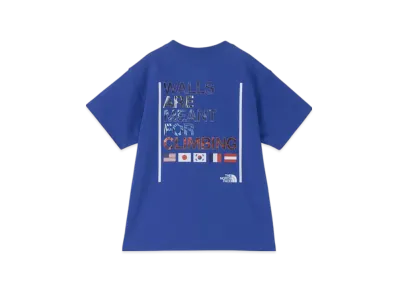 The North Face Kids Short Sleeve IC Walls Tee "TNF Blue"