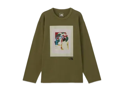 The North Face CR Long Sleeve Message Tee "Forest Olive"