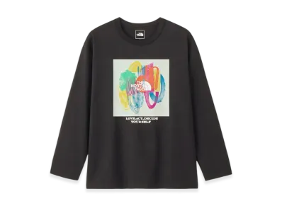 The North Face CR Long Sleeve Message Tee "Black"