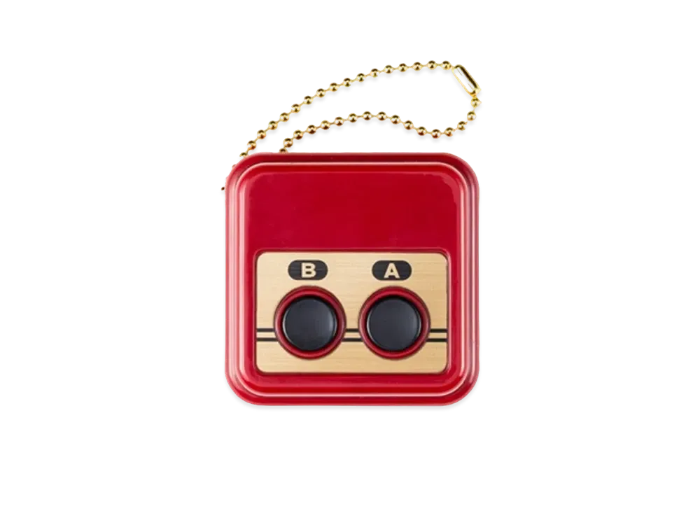 Nintendo Capsule Toy Controller Button Collection Vol.1 "Famicom A Button B Button"